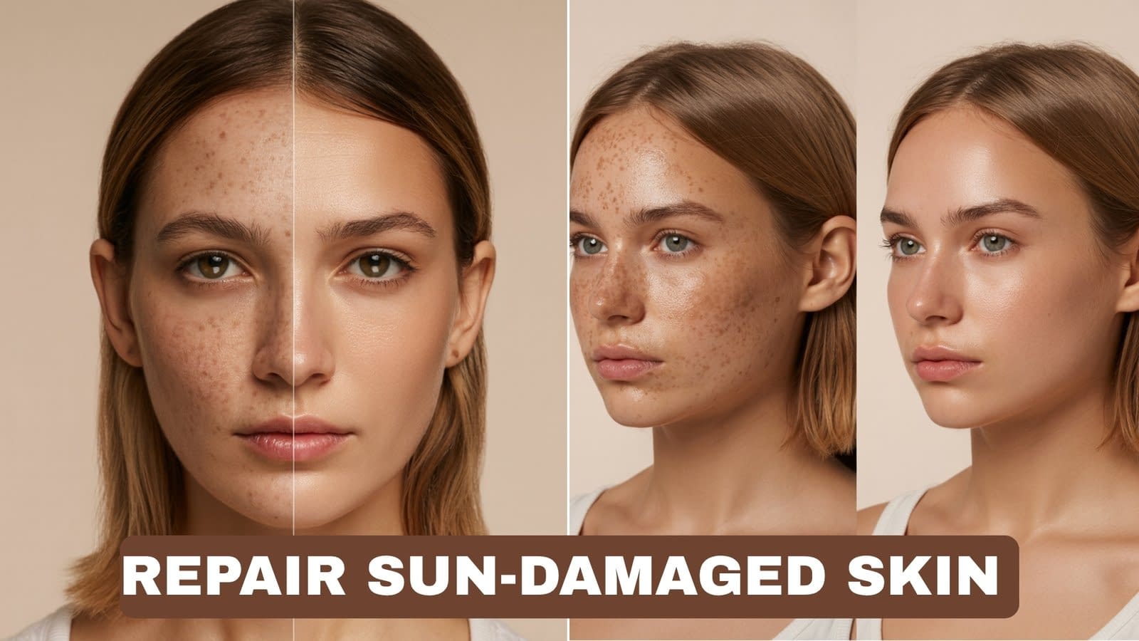 How to Repair Sun-Damaged Skin and Fade Dark Patches
