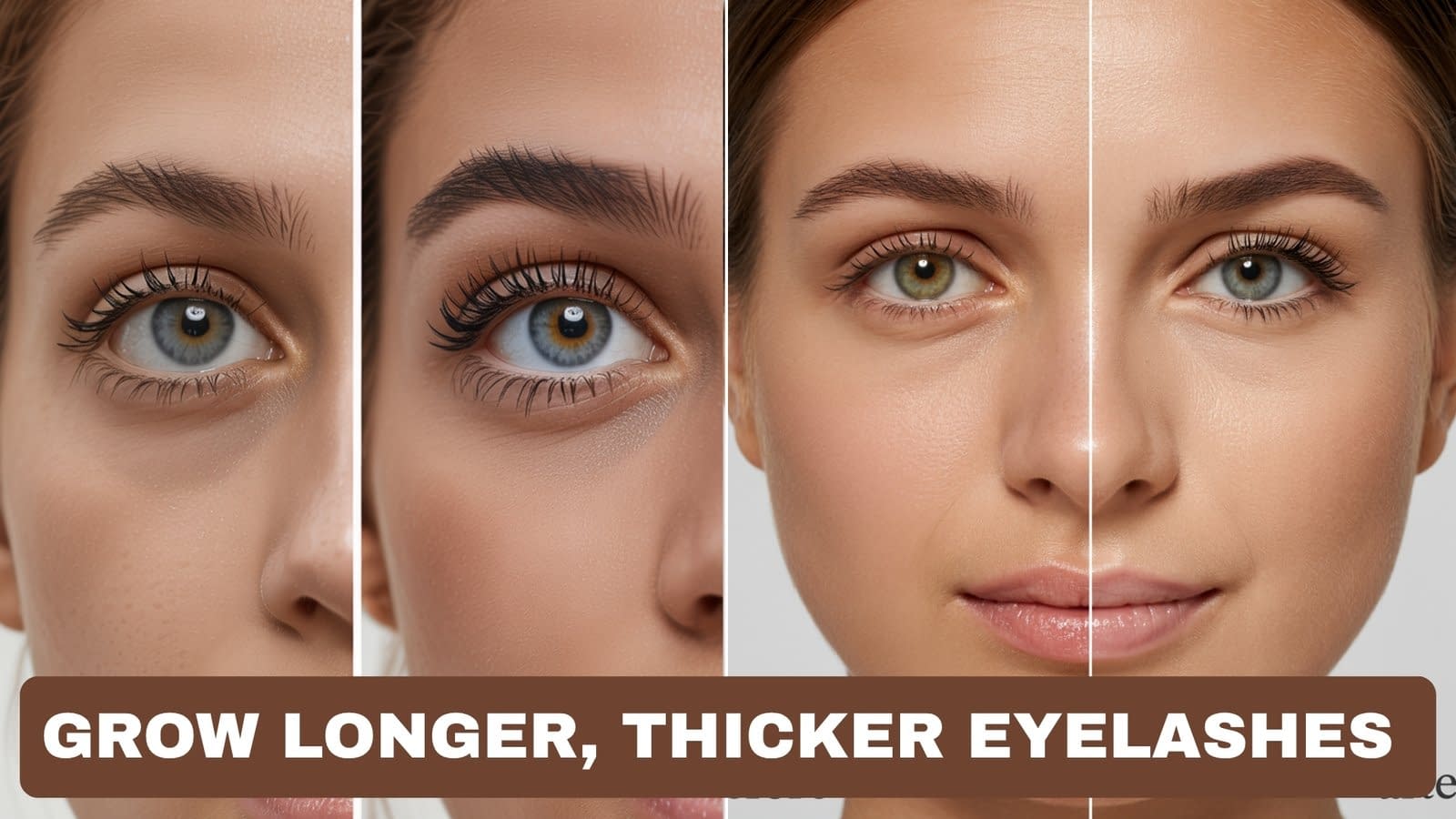 How to Grow Longer, Thicker Eyelashes Naturally