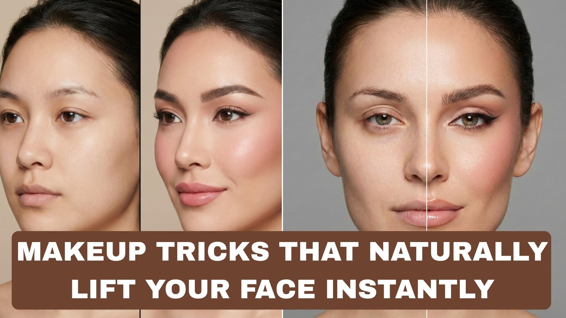 Makeup Tricks That Naturally Lift Your Face Instantly