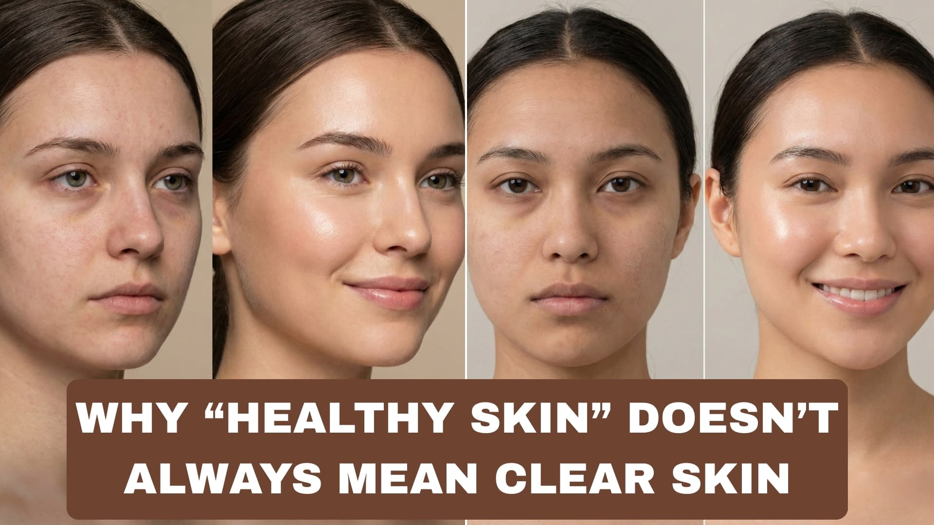Why “Healthy Skin” Doesn’t Always Mean Clear Skin