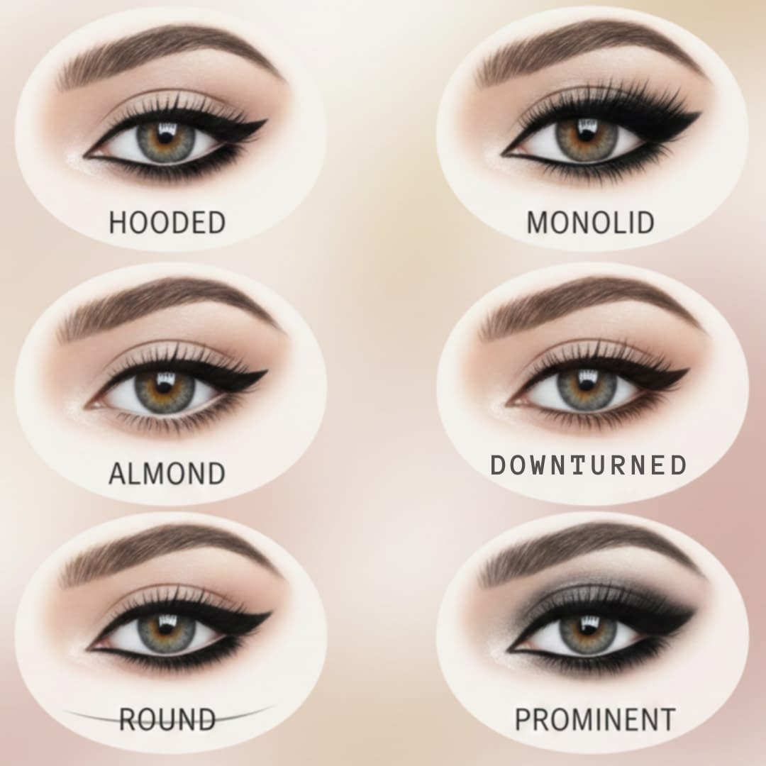 How to Apply Eyeliner Perfectly for Your Eye Shape - Daily Glow Routine